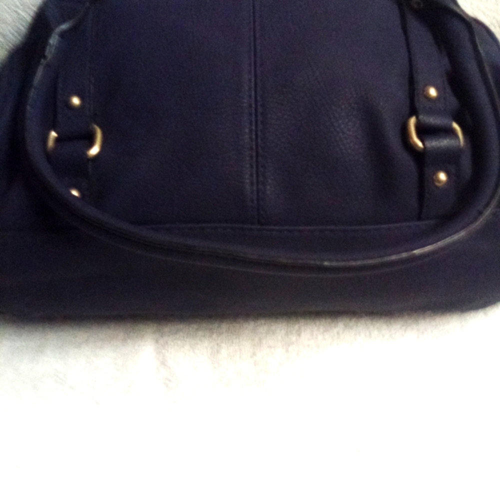 Merona Purple Faux leather purse